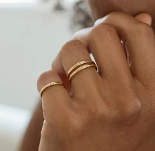 Custom name ring
