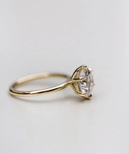 2.5 Carat Round Solitaire Moissanite Ring