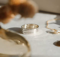Custom name ring