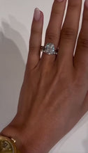 5.35ct Cushion Cut Moissanite Ring